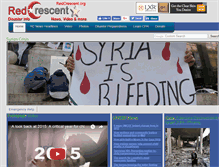 Tablet Screenshot of p.redcrescent.org